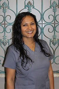 Halita, endodontic assistant at Blue Bonnet Endodontics
